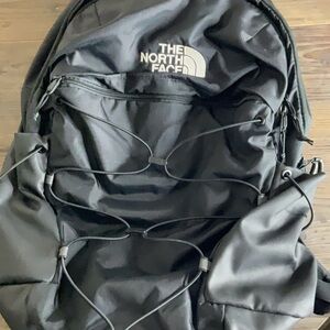 The North Face Black Backpack Durable Water-Resistant Design